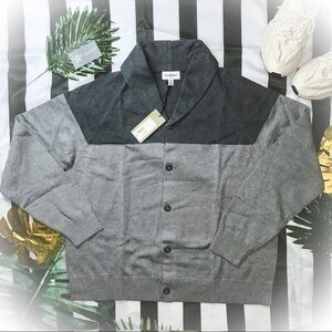 GOODFELLOW & CO TWO TONE CARDIGAN MENS SIZE XL CASUAL WEAR